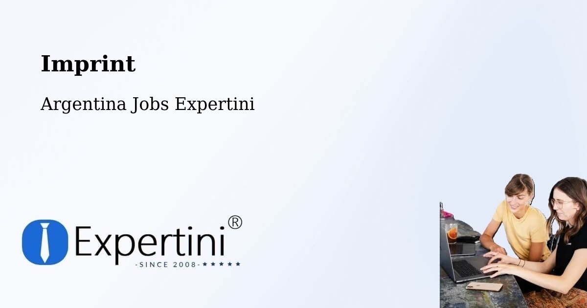 Imprint – Centenario - Argentina Jobs Expertini