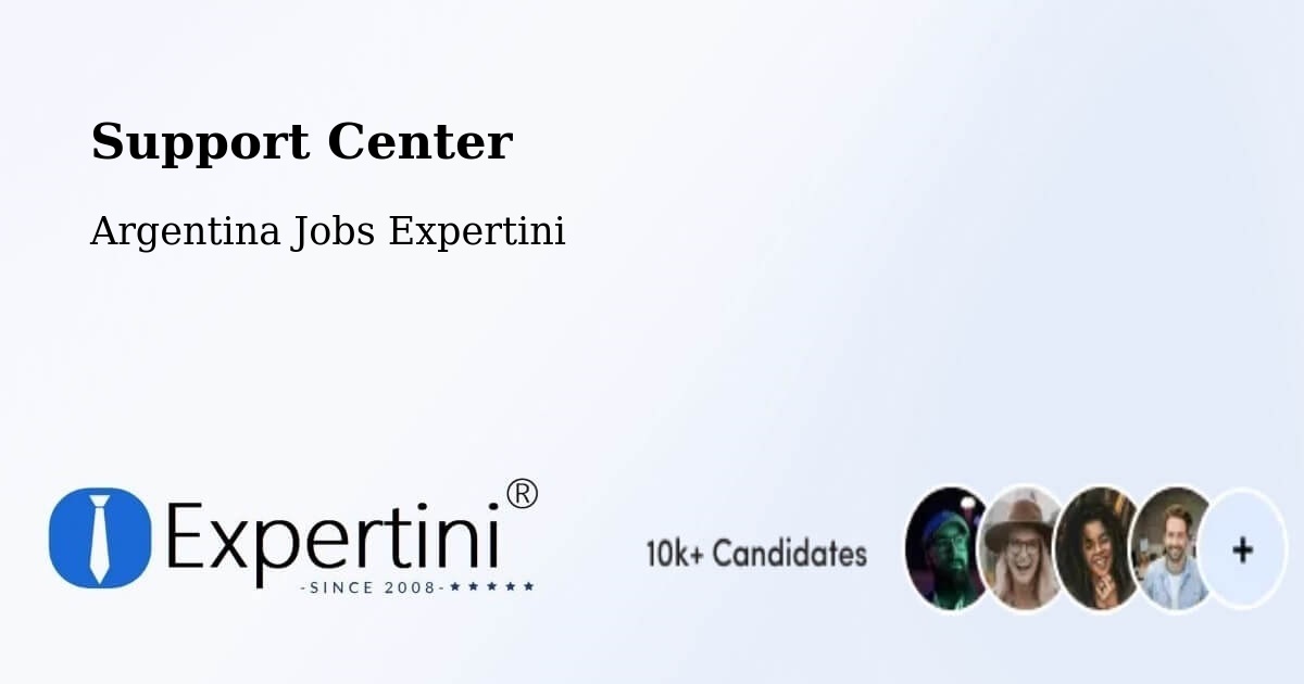 Support Services – Centenario - Argentina Jobs Expertini
